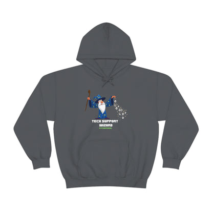 Tech Support Wizard -  Helpdesk, Sysadmin, Cloud Engineer, Architect, Azure, AWS, Network admin, Server Admin  Hoodie