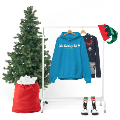 Talk Geeky to me, Funny, Sysadmin, Geek, Project Manager, Developer, Gift, Unisex Hooded Sweatshirt