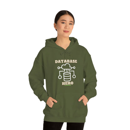 Database Hero - Funny DBA, SQL, Data Science Hoodie