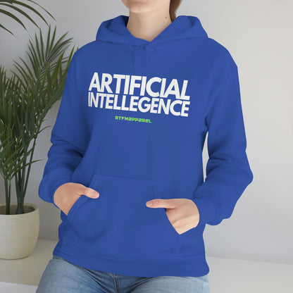 Artificial Intellegence, AI, Funny , Sysadmin, Geek, Project Manager, Developer, Gift, Unisex Hooded Sweatshirt