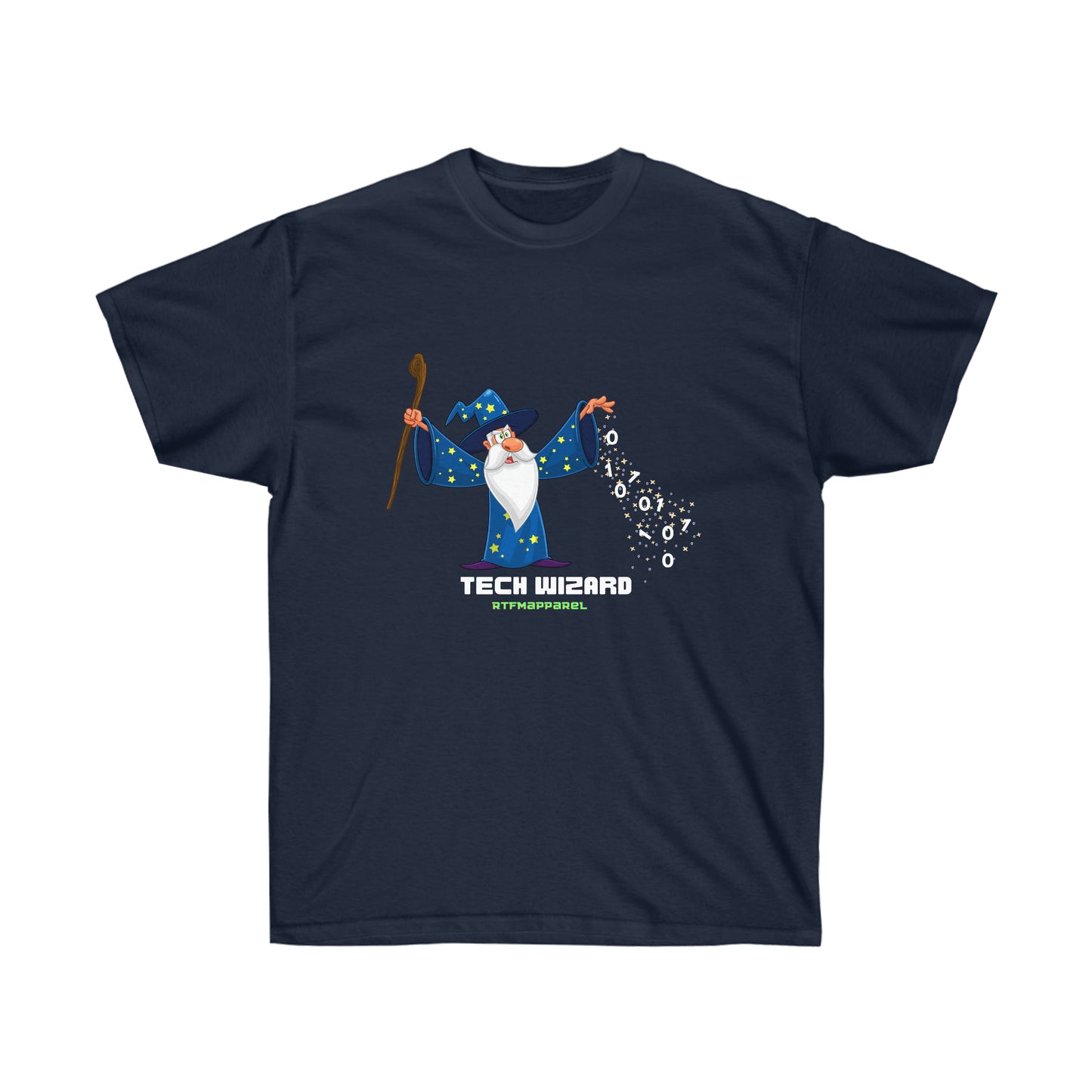 Tech Wizard -  Cloud, Sysadmin, Cloud Engineer, Architect, Azure, AWS, Network admin, Server Admin Funny Tshirt