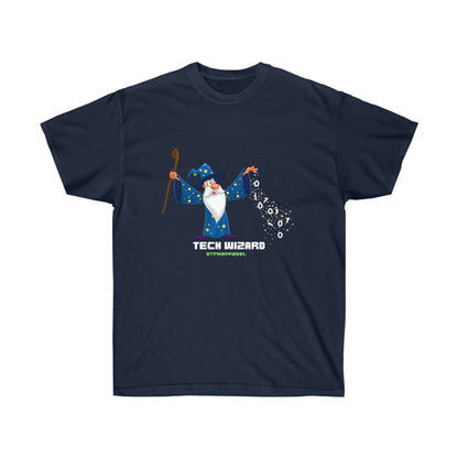 Tech Wizard -  Cloud, Sysadmin, Cloud Engineer, Architect, Azure, AWS, Network admin, Server Admin Funny Tshirt