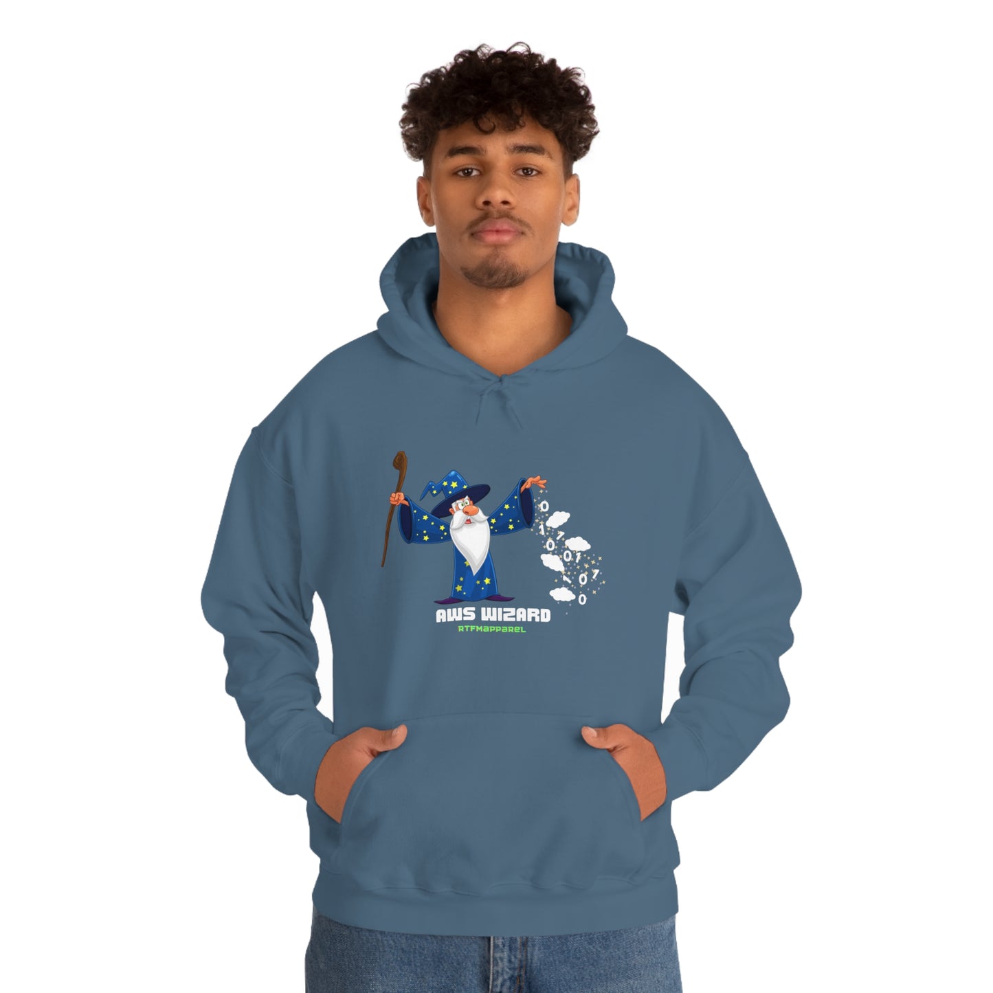 AWS Wizard -  Cloud, Sysadmin, Cloud Engineer, Architect, AWS Hoodie