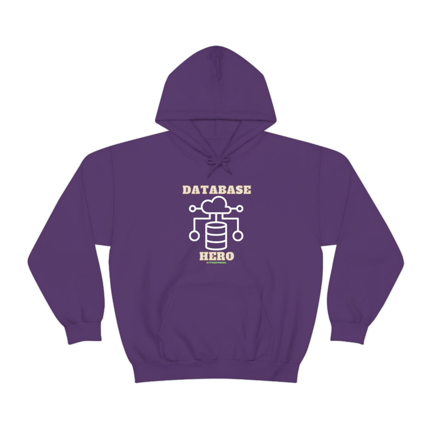 Database Hero - Funny DBA, SQL, Data Science Hoodie