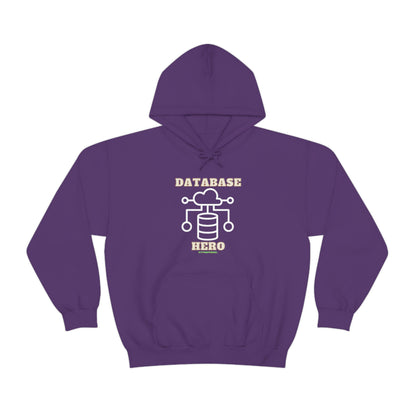 Database Hero - Funny DBA, SQL, Data Science Hoodie