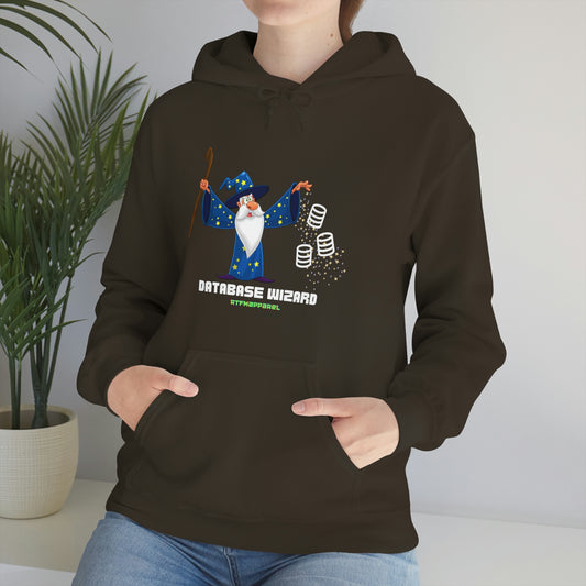 Database Wizard - SQL DBA Sysadmin Data Science Hooded Sweatshirt