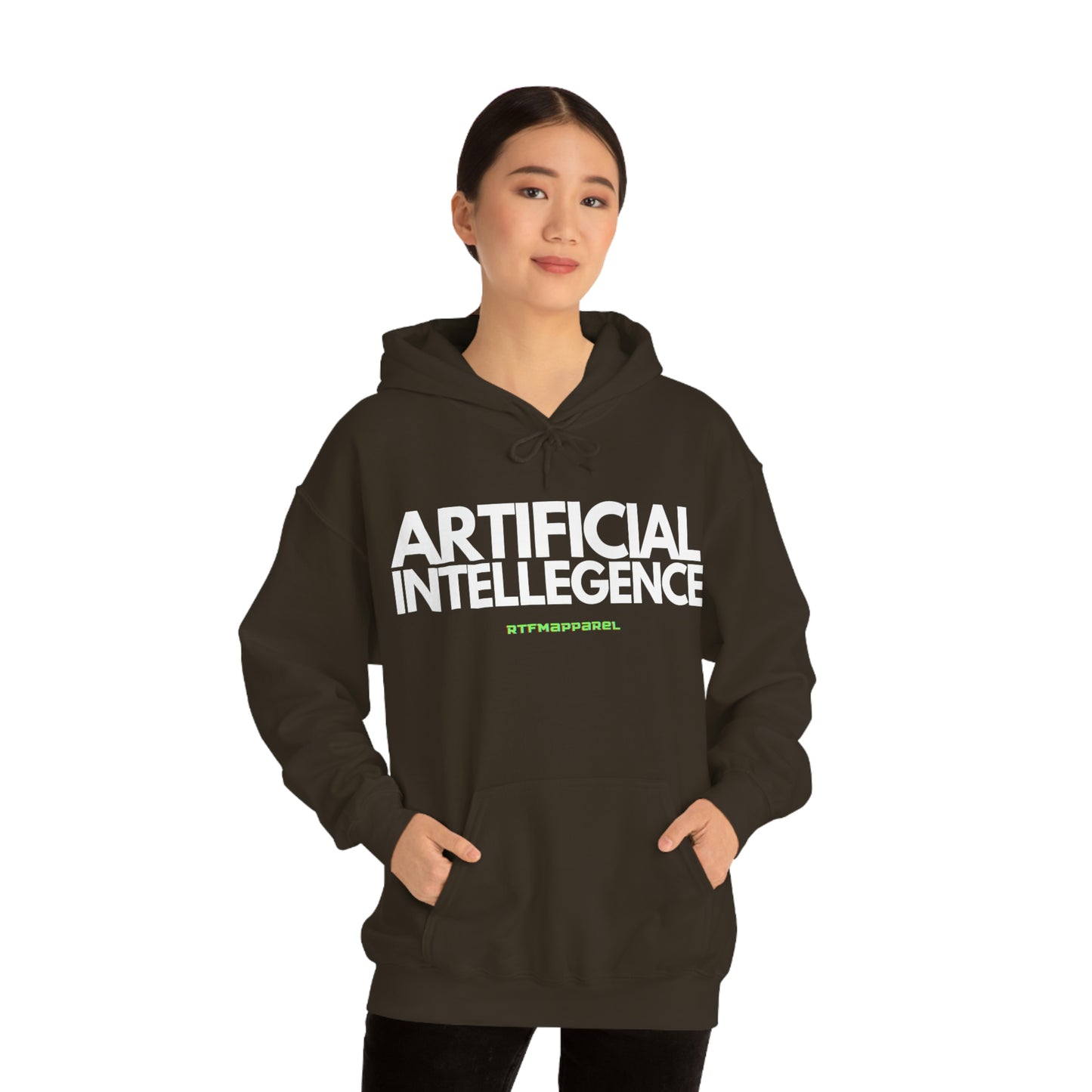 Artificial Intellegence, AI, Funny , Sysadmin, Geek, Project Manager, Developer, Gift, Unisex Hooded Sweatshirt