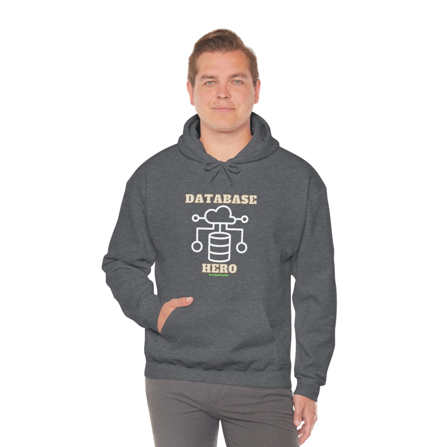 Database Hero - Funny DBA, SQL, Data Science Hoodie