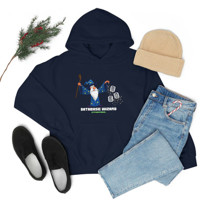 Database Wizard - SQL DBA Sysadmin Data Science Hooded Sweatshirt