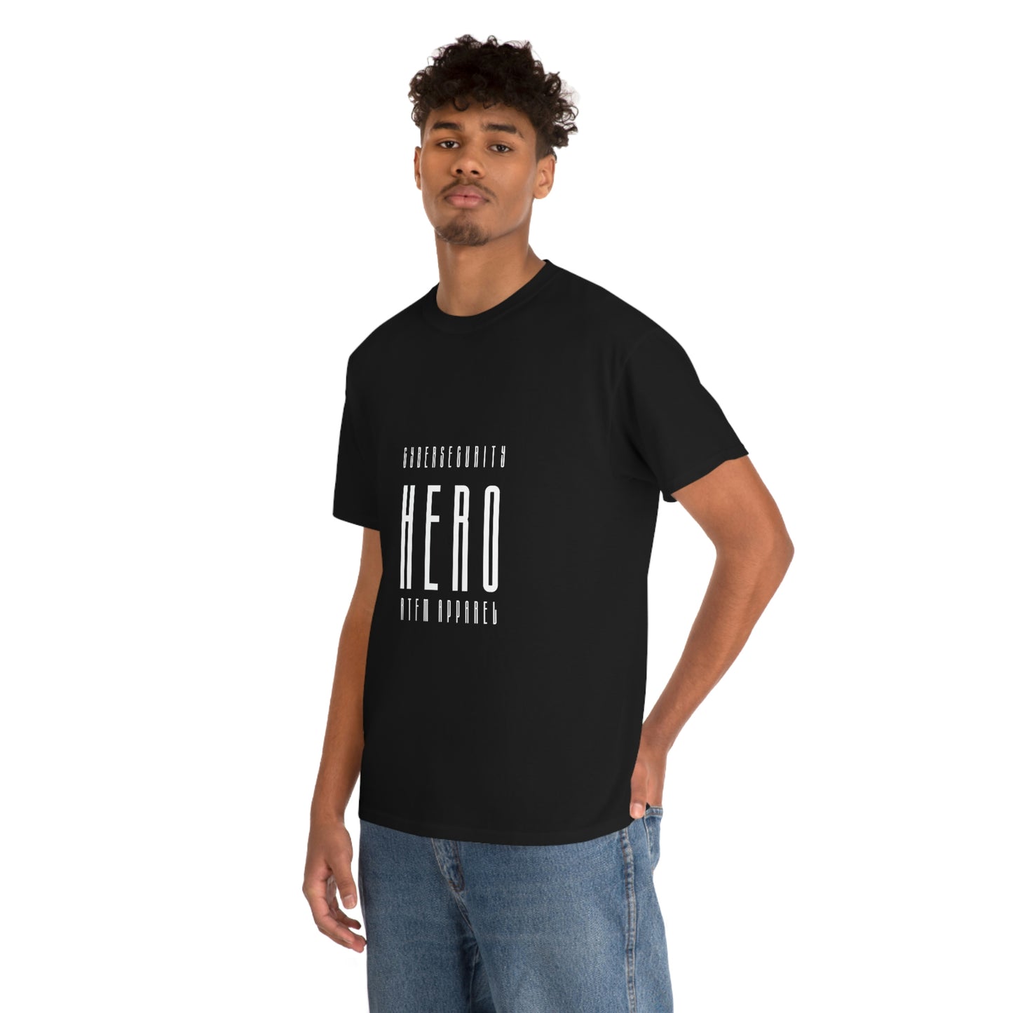 Cyber Security Hero - Unisex Heavy Cotton Tee - Funny, Humor, Perfect Gift