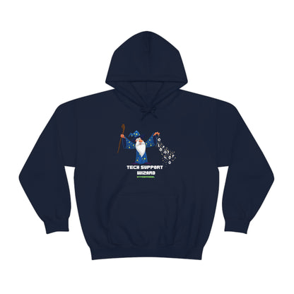 Tech Support Wizard -  Helpdesk, Sysadmin, Cloud Engineer, Architect, Azure, AWS, Network admin, Server Admin  Hoodie