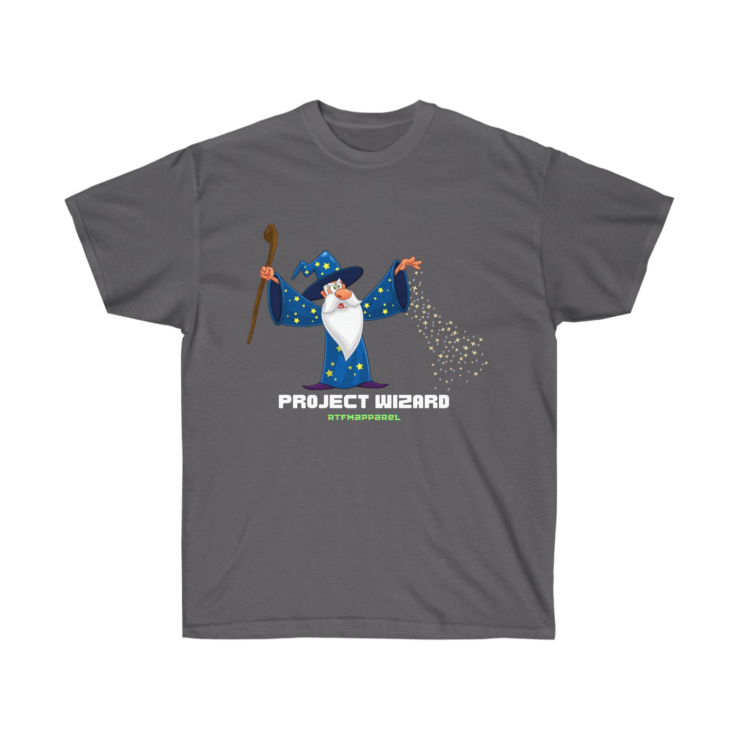 Project Wizard, Sysadmin, Project Manager, PM, Program Manager, IT Support, Sysadmin Funny Tshirt