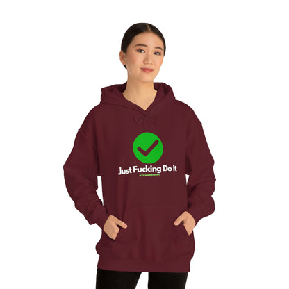 JFDI, Just do it, Funny, Sysadmin, Geek, Project Manager, Explicit, Developer, Gift, Unisex Hooded Sweatshirt