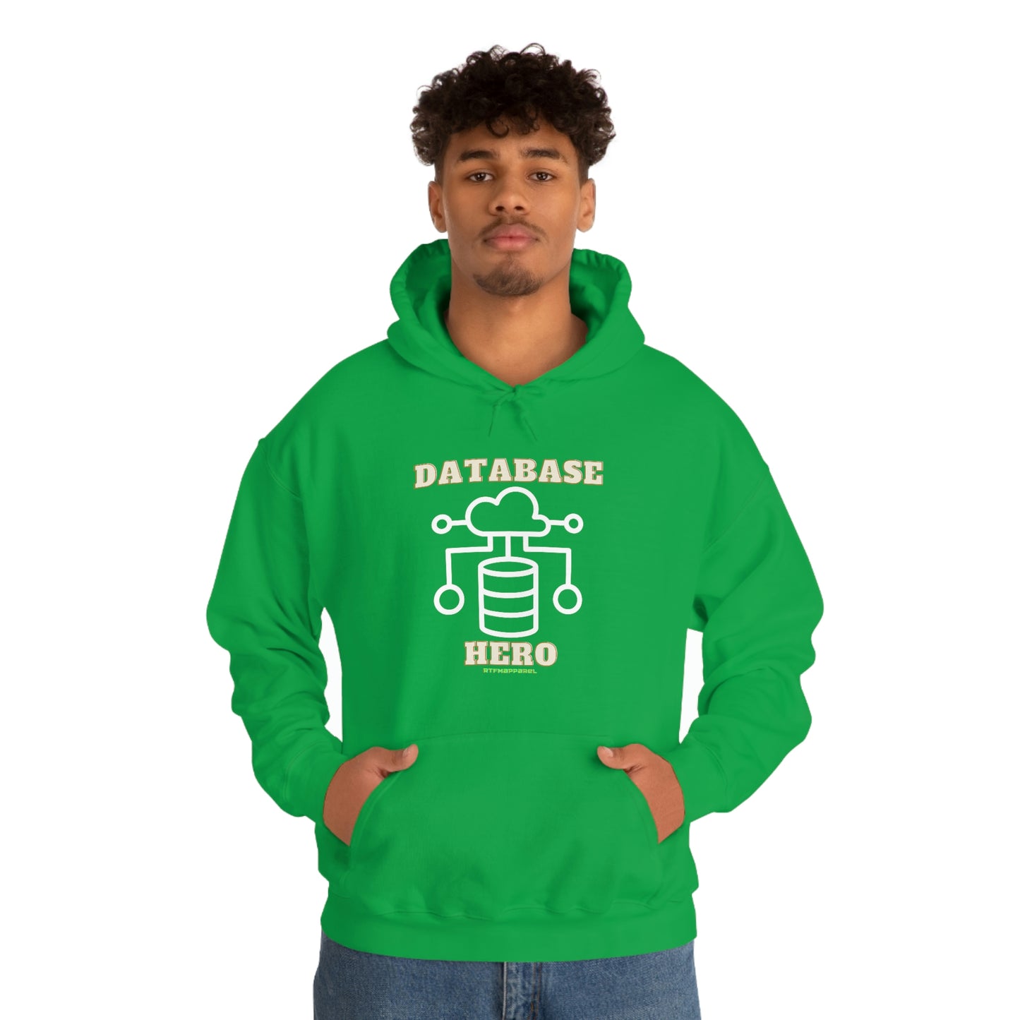 Database Hero - Funny DBA, SQL, Data Science Hoodie