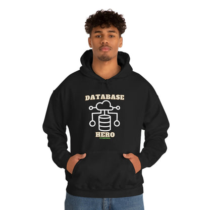 Database Hero - Funny DBA, SQL, Data Science Hoodie