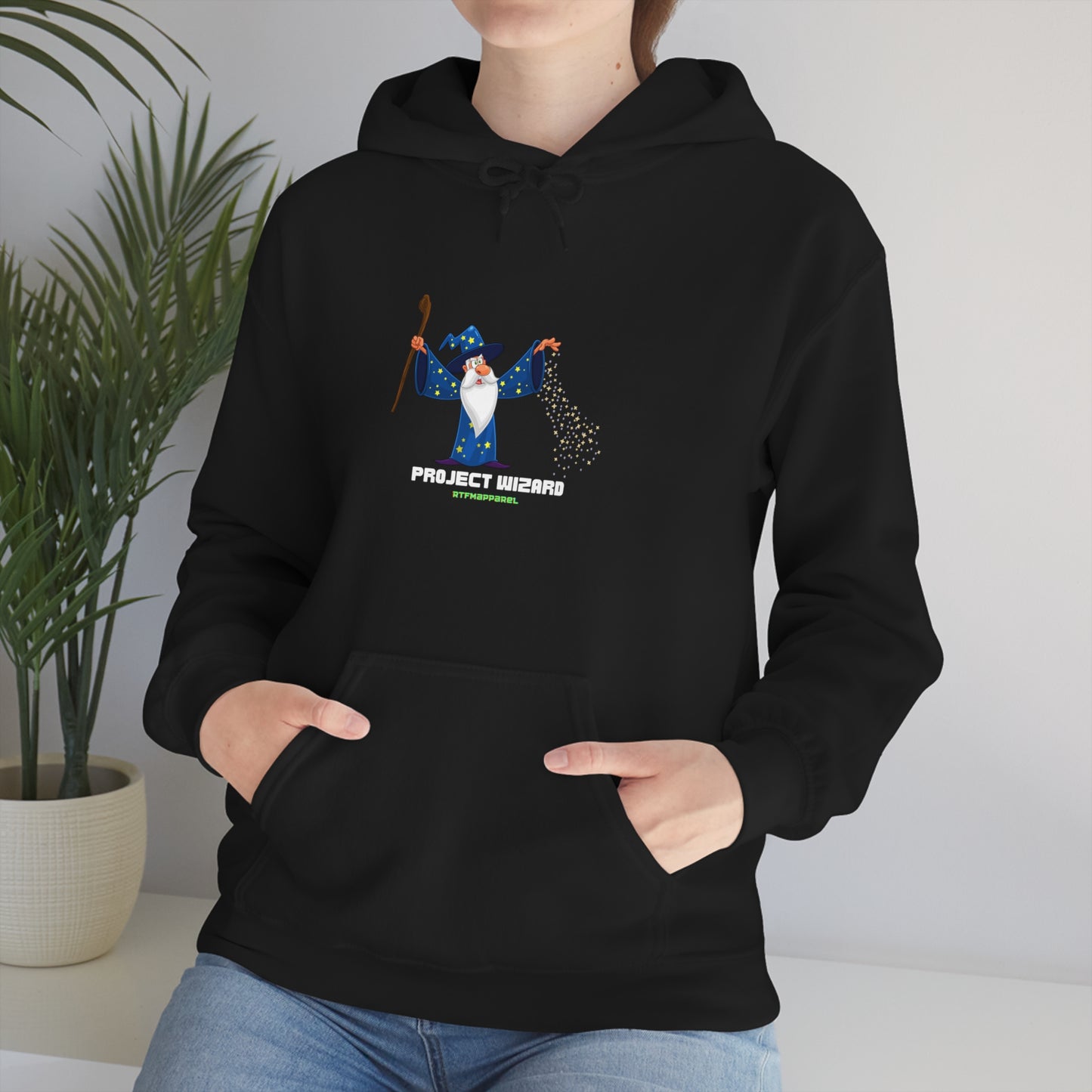 Project Wizard, Sysadmin, Project Manager, PM, Program Manager, IT Support, Sysadmin Hoodie