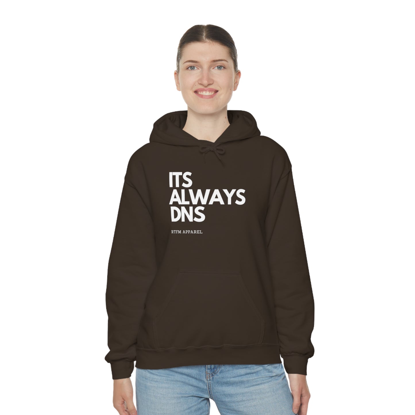 ITS ALWAYS DNS - Network Engineer, Cisco, Network, Wifi, Sysadmin, IT Support Hoodie