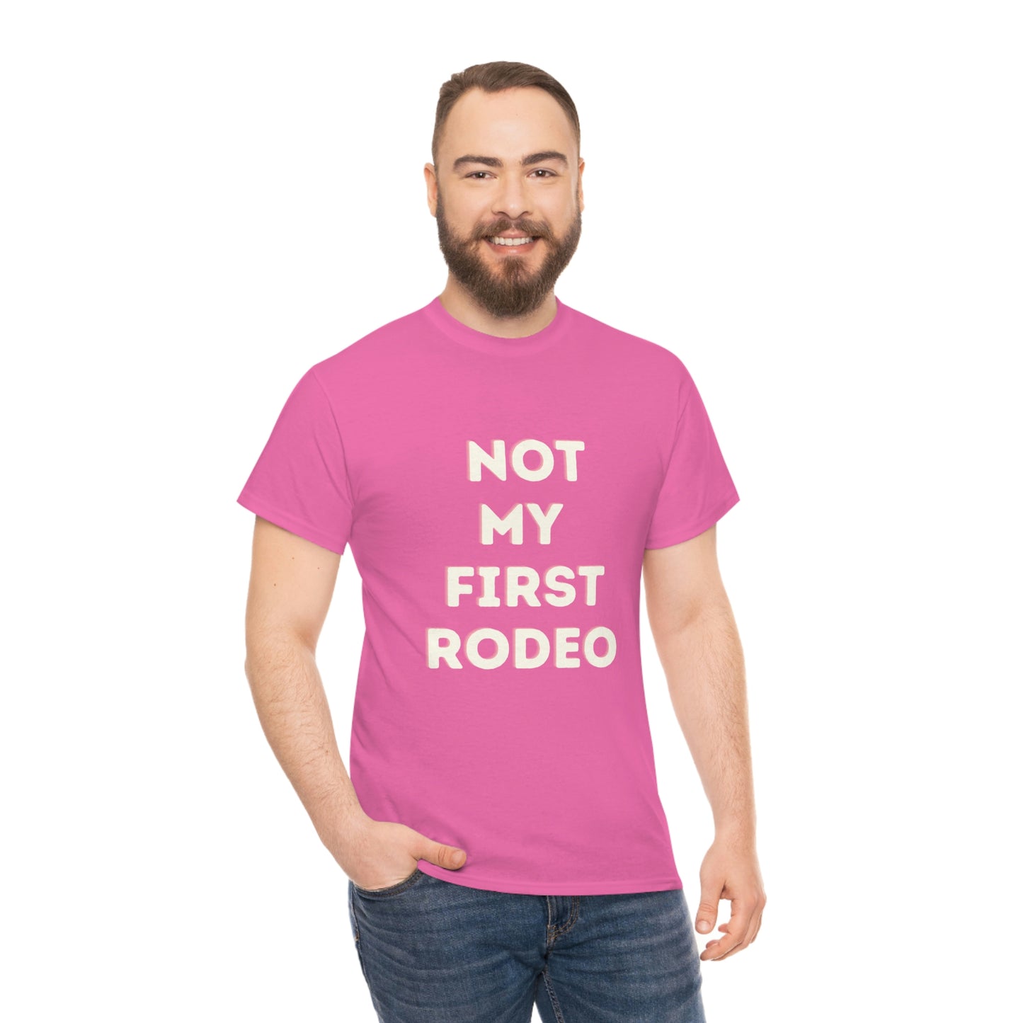 "Not My First Rodeo" Funny, Sysadmin, Geek, Gamer, Developer, Gift Cotton Tee