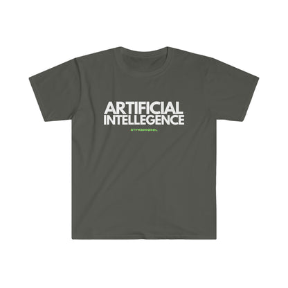 Artificial Intellegence , Funny, Sysadmin, Geek, Project Manager, Developer, Gift Unisex Softstyle T-Shirt