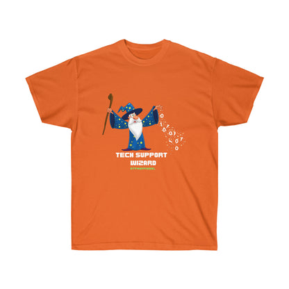 Tech Support Wizard -  Helpdesk, Sysadmin, Cloud Engineer, Architect, Azure, AWS, Network admin, Server Admin Funny Tshirt