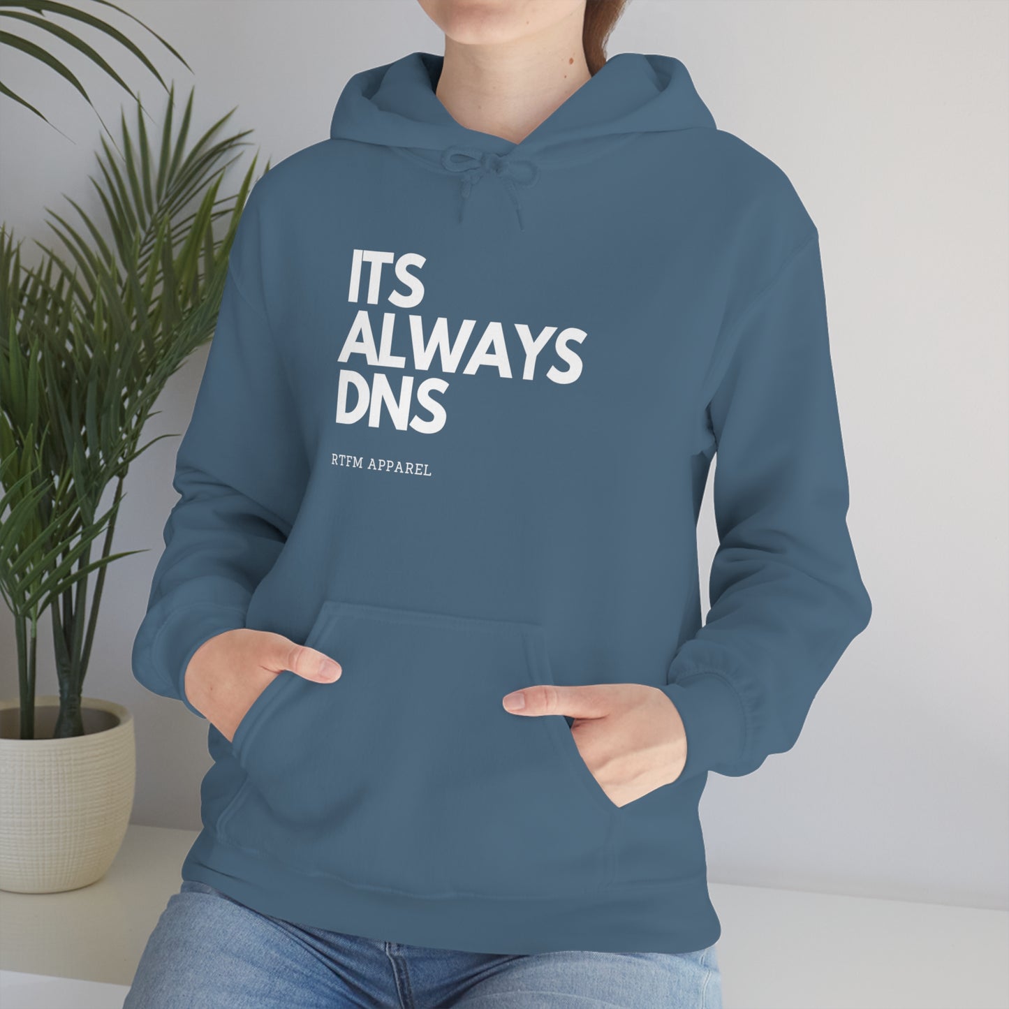 ITS ALWAYS DNS - Network Engineer, Cisco, Network, Wifi, Sysadmin, IT Support Hoodie