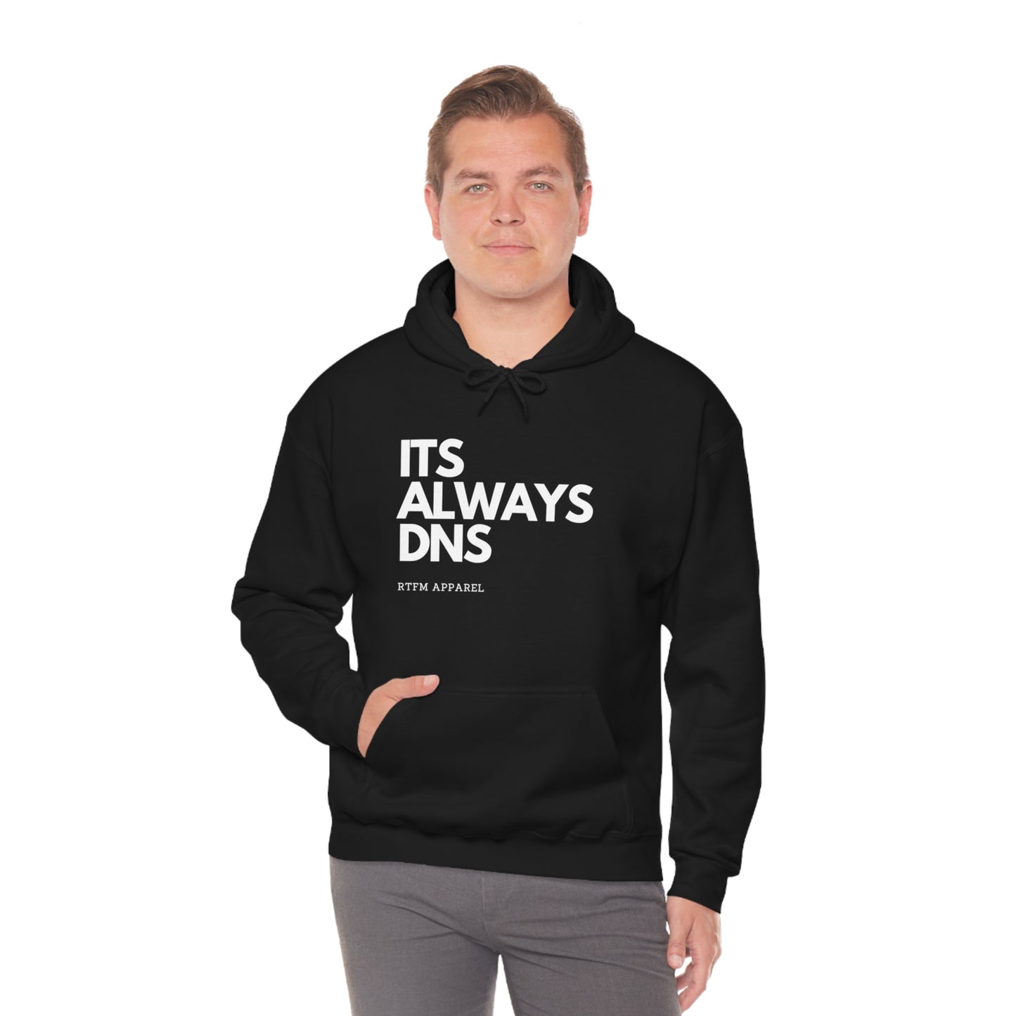 ITS ALWAYS DNS - Network Engineer, Cisco, Network, Wifi, Sysadmin, IT Support Hoodie