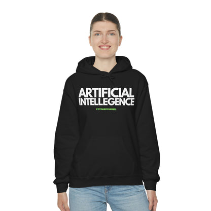 Artificial Intellegence, AI, Funny , Sysadmin, Geek, Project Manager, Developer, Gift, Unisex Hooded Sweatshirt
