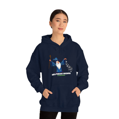 Helpdesk Wizard -  Helpdesk, Sysadmin, Cloud Engineer, Architect, Azure, AWS, Network admin, Server Admin  Hoodie
