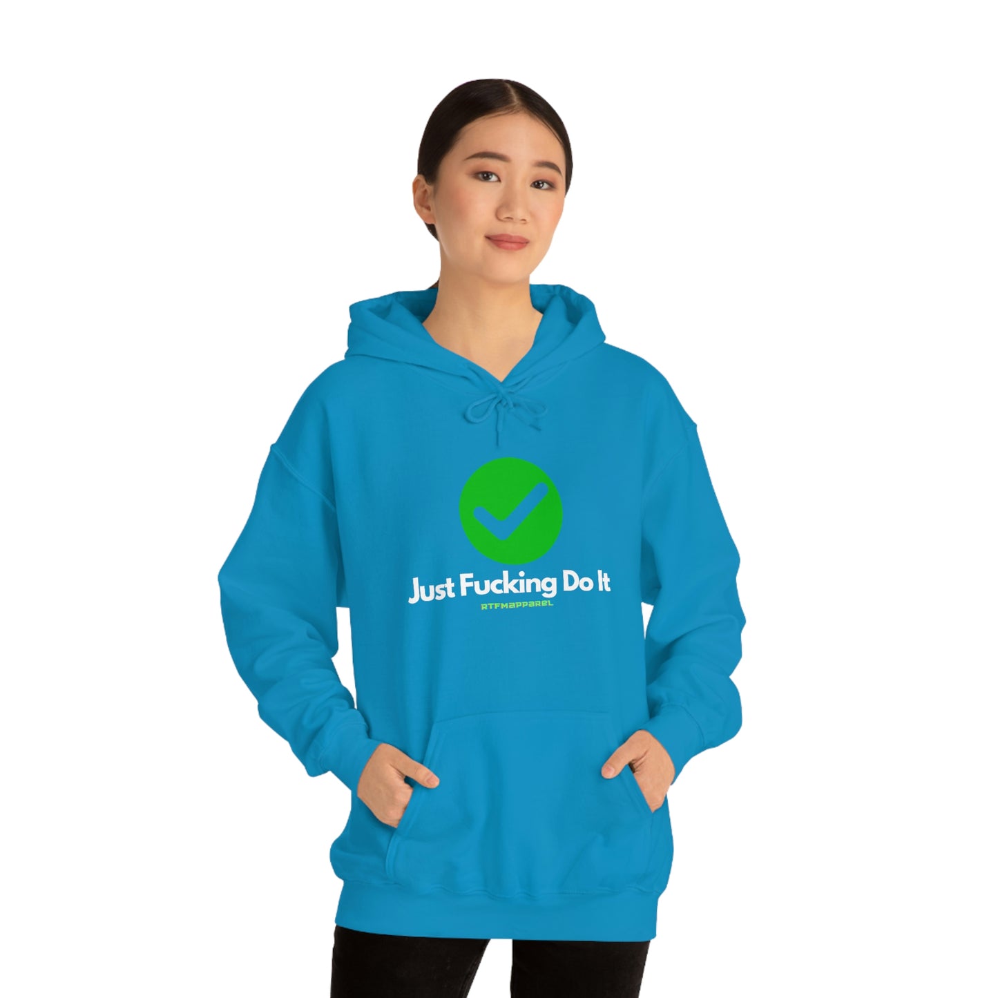JFDI, Just do it, Funny, Sysadmin, Geek, Project Manager, Explicit, Developer, Gift, Unisex Hooded Sweatshirt
