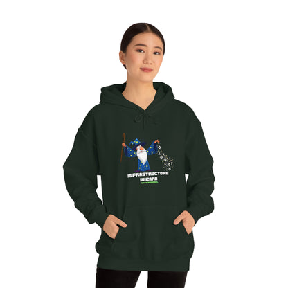 Infrastructure Wizard -  Cloud, Sysadmin, Cloud Engineer, Architect, Azure, AWS, Network admin, Server Admin  Hoodie