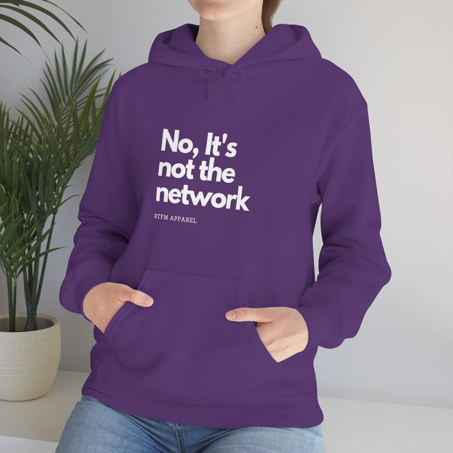 NO, It's not the network - Network Engineer, Cisco, Network, Wifi, Sysadmin, IT Support Hoodie