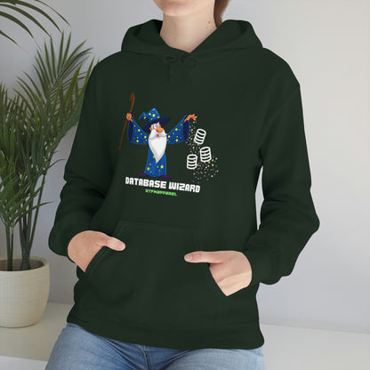 Database Wizard - SQL DBA Sysadmin Data Science Hooded Sweatshirt