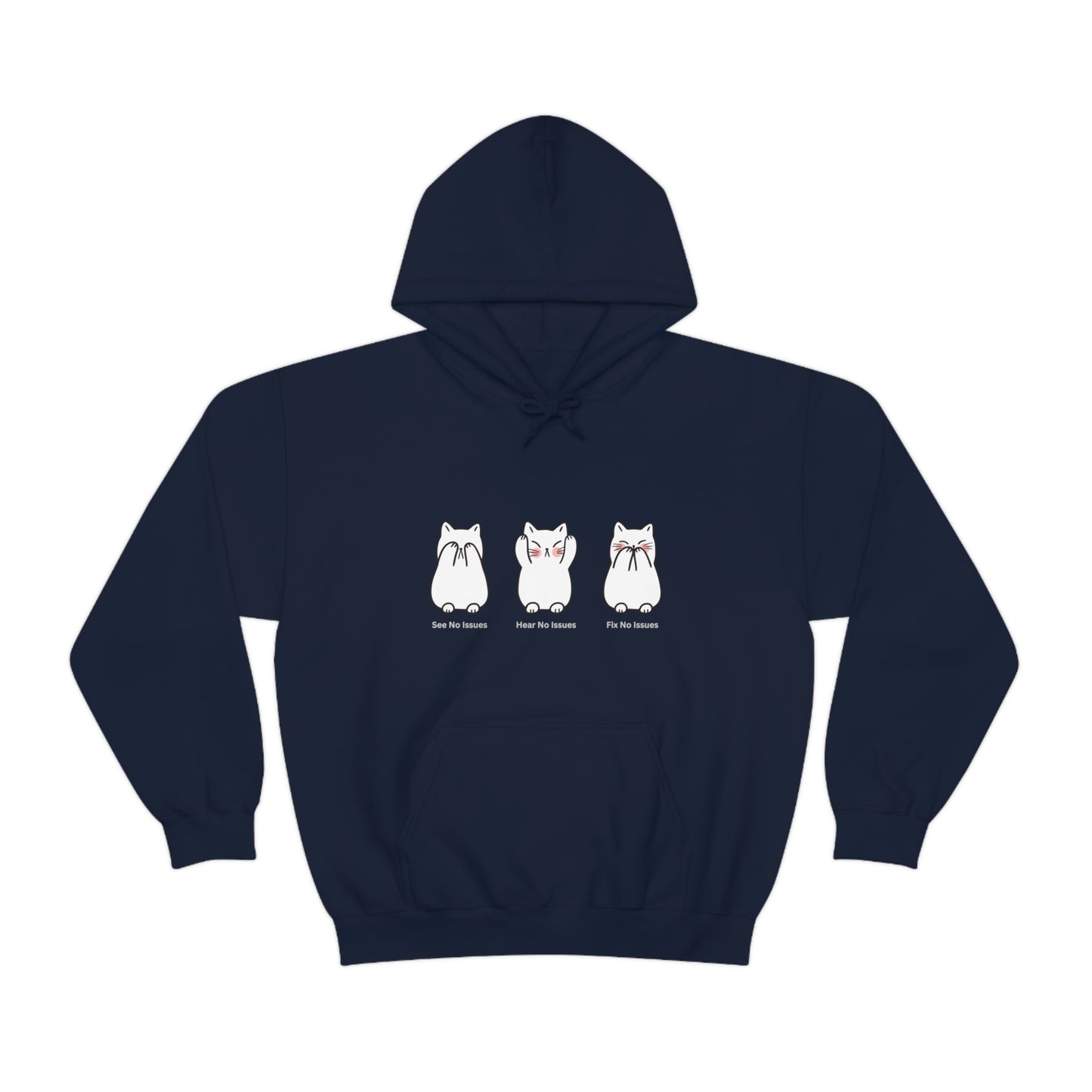 See No Issues, Fix No Issues -  Helpdesk, Sysadmin, Cloud Engineer, Architect, Azure, AWS, Network admin, Server Admin  Hoodie