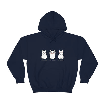 See No Issues, Fix No Issues -  Helpdesk, Sysadmin, Cloud Engineer, Architect, Azure, AWS, Network admin, Server Admin  Hoodie