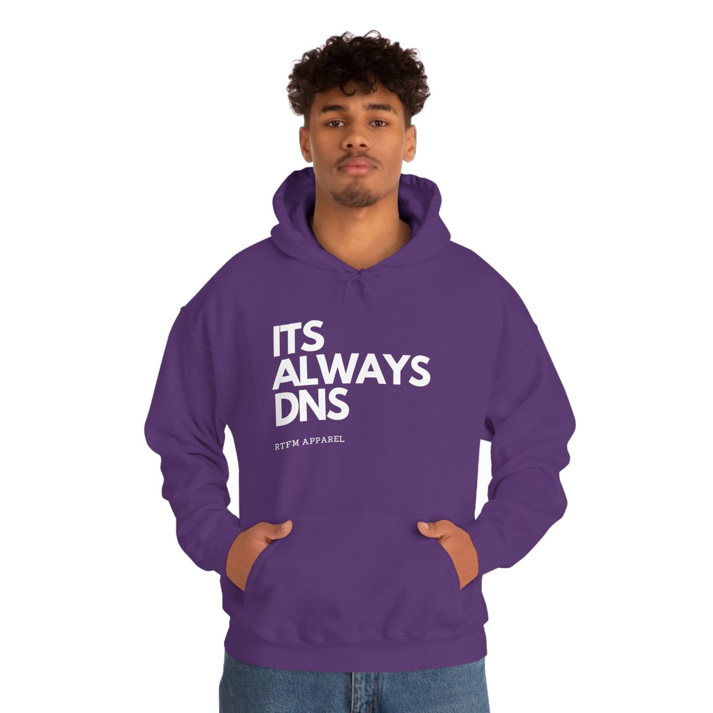 ITS ALWAYS DNS - Network Engineer, Cisco, Network, Wifi, Sysadmin, IT Support Hoodie