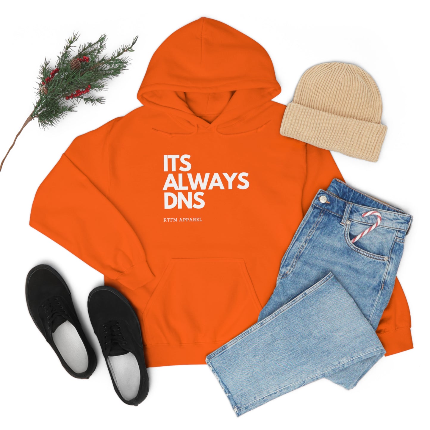 ITS ALWAYS DNS - Network Engineer, Cisco, Network, Wifi, Sysadmin, IT Support Hoodie