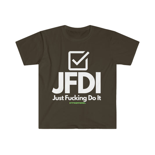 JFDI Checkbox — Tech Tee