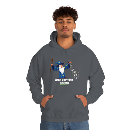 Tech Support Wizard -  Helpdesk, Sysadmin, Cloud Engineer, Architect, Azure, AWS, Network admin, Server Admin  Hoodie