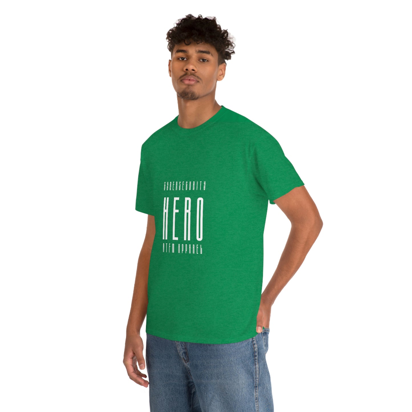 Cyber Security Hero - Unisex Heavy Cotton Tee - Funny, Humor, Perfect Gift