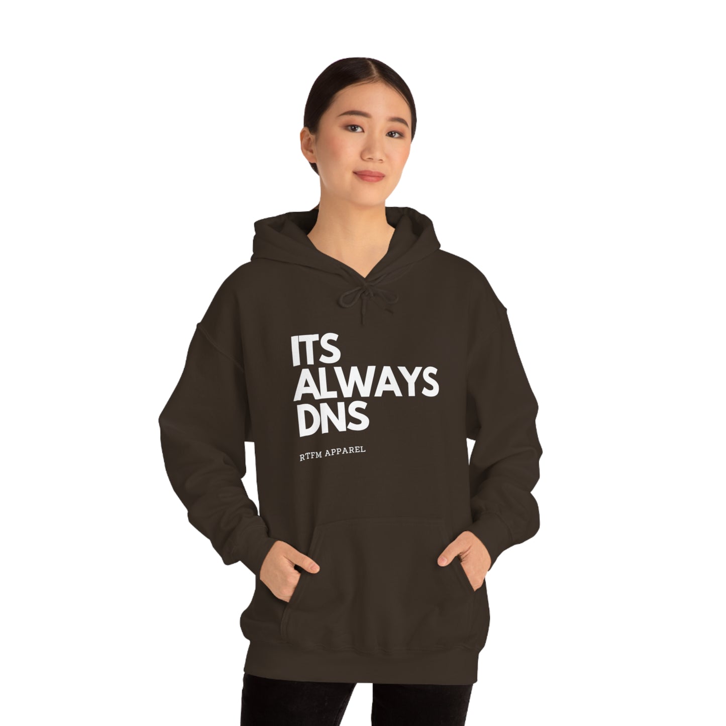 ITS ALWAYS DNS - Network Engineer, Cisco, Network, Wifi, Sysadmin, IT Support Hoodie
