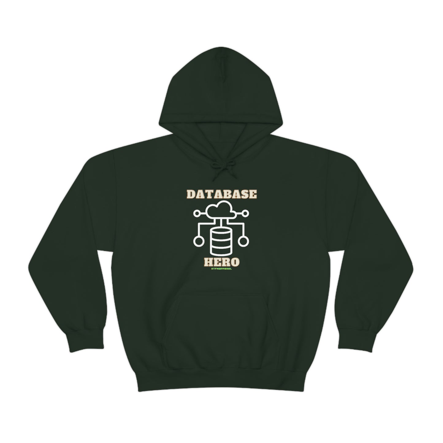 Database Hero - Funny DBA, SQL, Data Science Hoodie