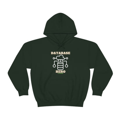 Database Hero - Funny DBA, SQL, Data Science Hoodie