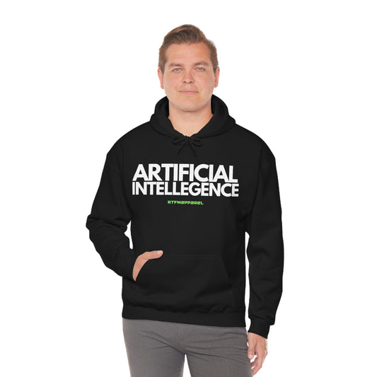 Artificial Intellegence, AI, Funny , Sysadmin, Geek, Project Manager, Developer, Gift, Unisex Hooded Sweatshirt
