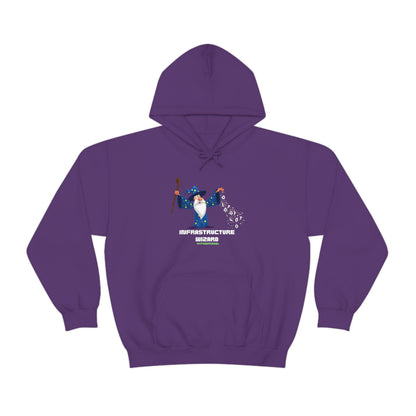Infrastructure Wizard -  Cloud, Sysadmin, Cloud Engineer, Architect, Azure, AWS, Network admin, Server Admin  Hoodie