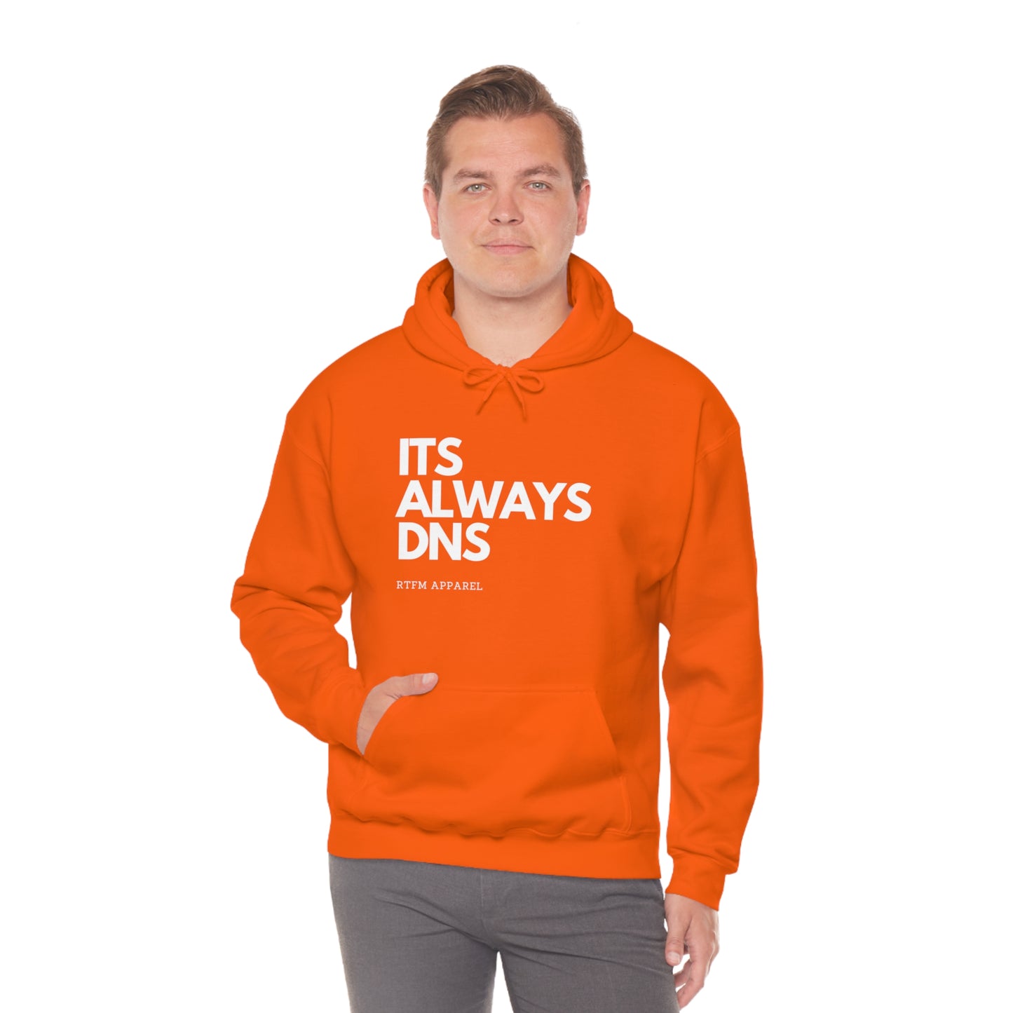 ITS ALWAYS DNS - Network Engineer, Cisco, Network, Wifi, Sysadmin, IT Support Hoodie