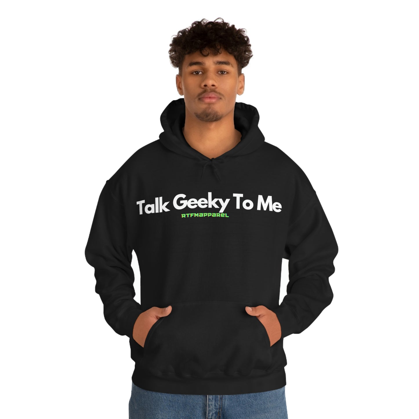 Talk Geeky to me, Funny, Sysadmin, Geek, Project Manager, Developer, Gift, Unisex Hooded Sweatshirt