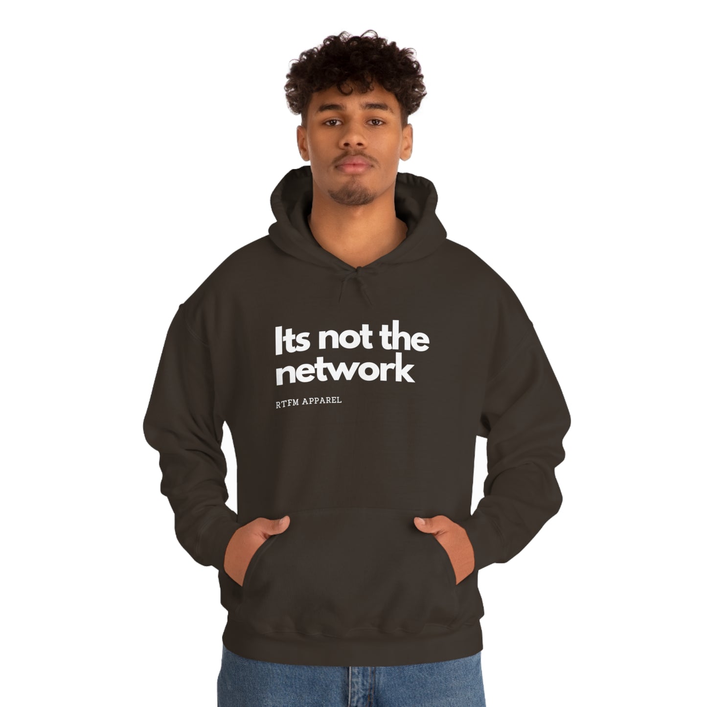 It's not the network - Network Engineer, Cisco, Network, Wifi, Sysadmin, IT Support Hoodie