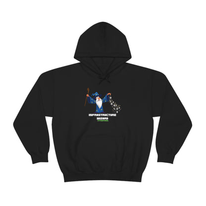 Infrastructure Wizard -  Cloud, Sysadmin, Cloud Engineer, Architect, Azure, AWS, Network admin, Server Admin  Hoodie