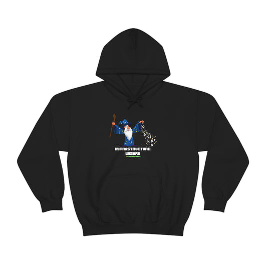 Infrastructure Wizard -  Cloud, Sysadmin, Cloud Engineer, Architect, Azure, AWS, Network admin, Server Admin  Hoodie
