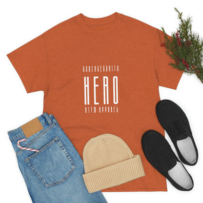 Cyber Security Hero - Unisex Heavy Cotton Tee - Funny, Humor, Perfect Gift